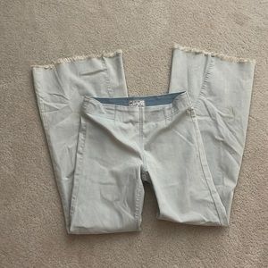 Free people elastic waist flare jeans size 29